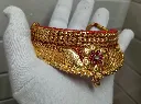 Leaf Choker gold polished