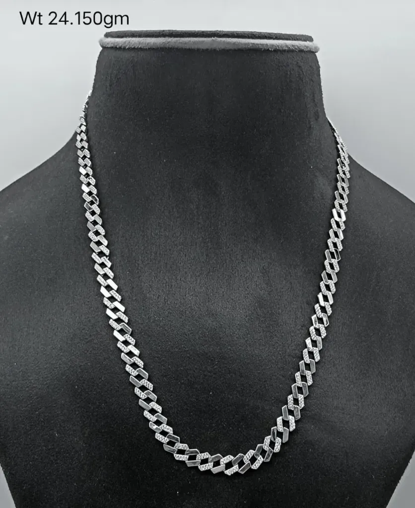Zig zag cuban chain